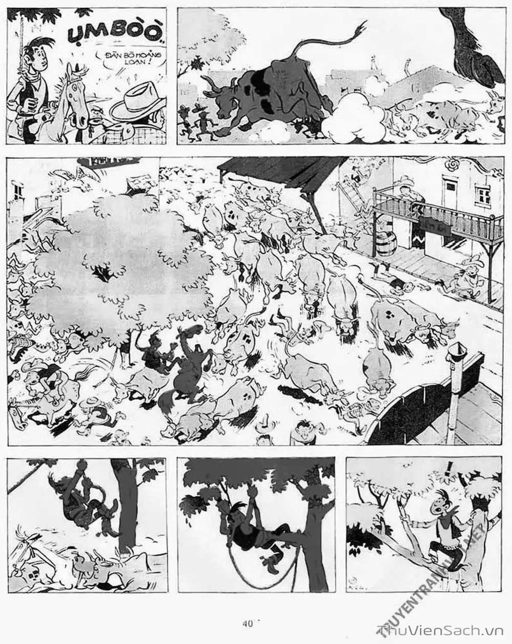 Truyện Tranh Cuộc Phiêu Lưu Kỳ Thú Của Lucky Luke trang 3