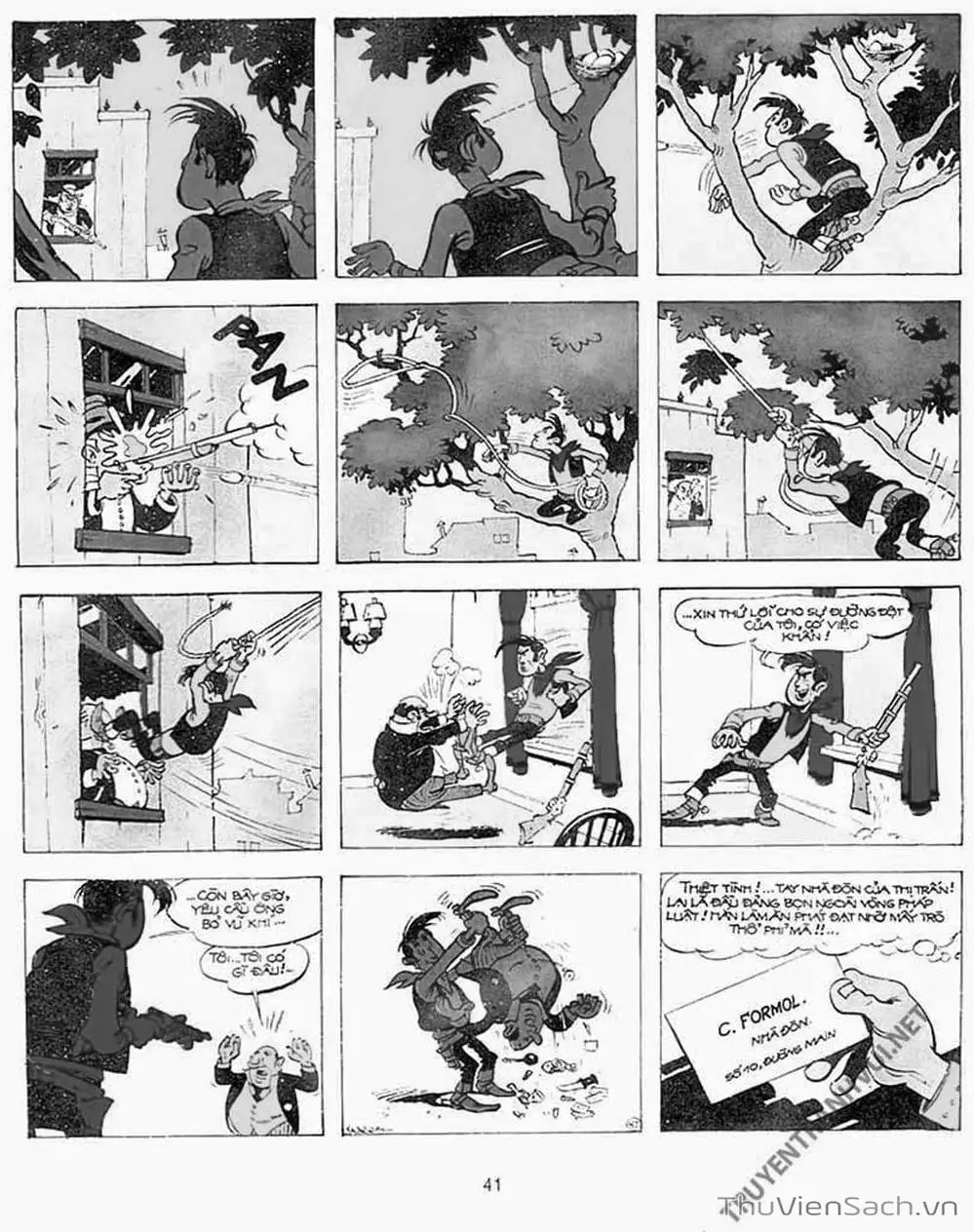 Truyện Tranh Cuộc Phiêu Lưu Kỳ Thú Của Lucky Luke trang 3