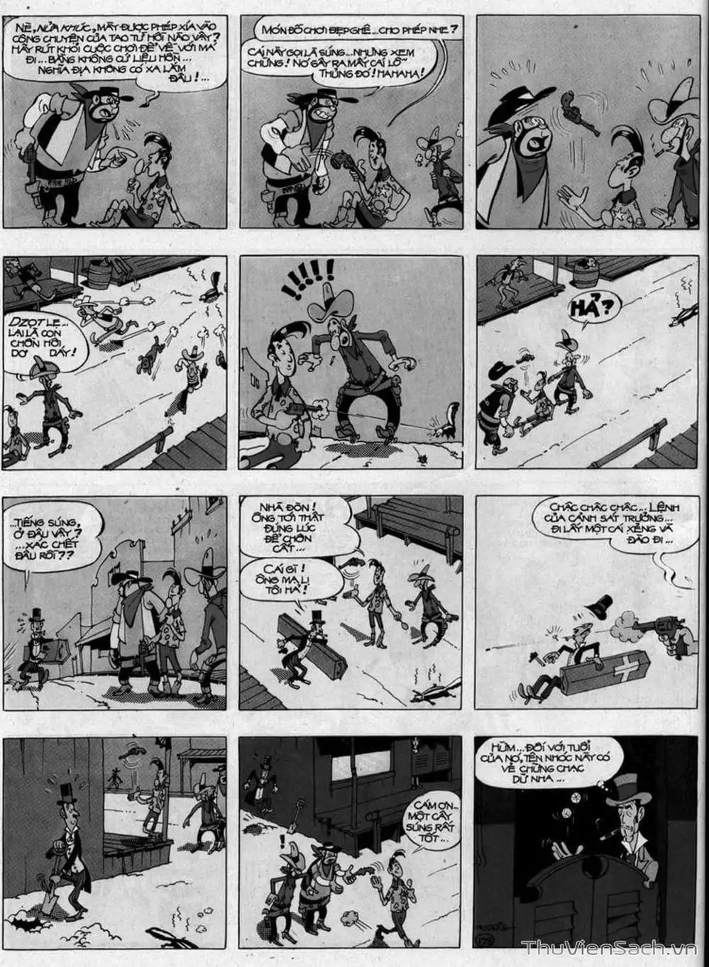 Truyện Tranh Cuộc Phiêu Lưu Kỳ Thú Của Lucky Luke trang 3