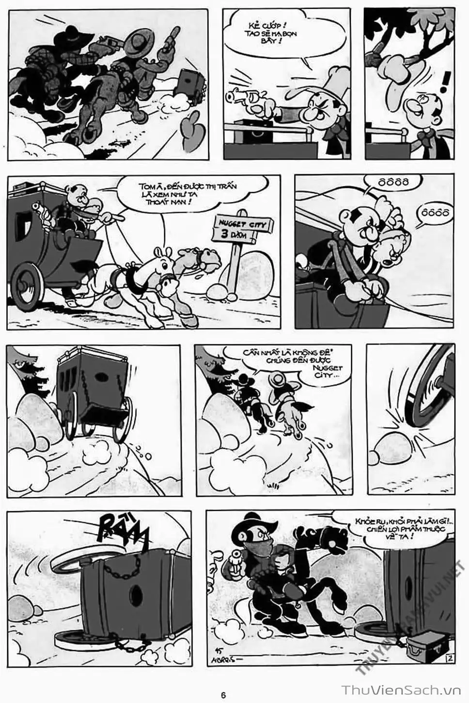 Truyện Tranh Cuộc Phiêu Lưu Kỳ Thú Của Lucky Luke trang 3