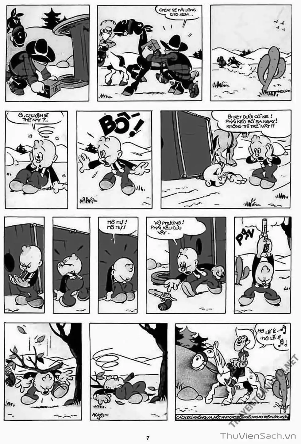 Truyện Tranh Cuộc Phiêu Lưu Kỳ Thú Của Lucky Luke trang 3