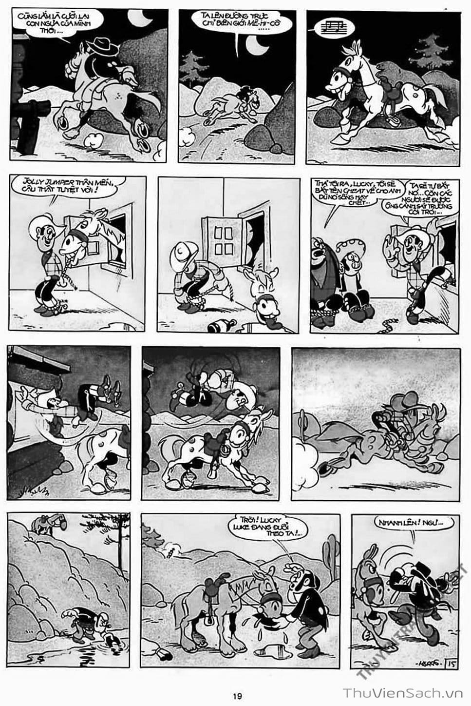 Truyện Tranh Cuộc Phiêu Lưu Kỳ Thú Của Lucky Luke trang 3