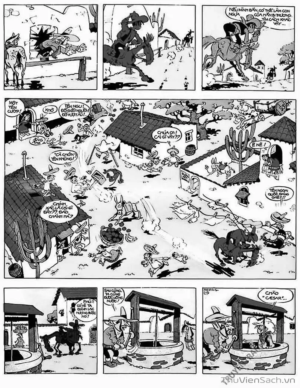 Truyện Tranh Cuộc Phiêu Lưu Kỳ Thú Của Lucky Luke trang 3