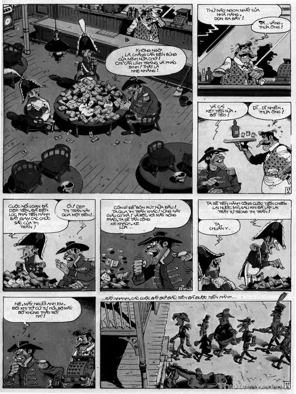 Truyện Tranh Cuộc Phiêu Lưu Kỳ Thú Của Lucky Luke trang 3