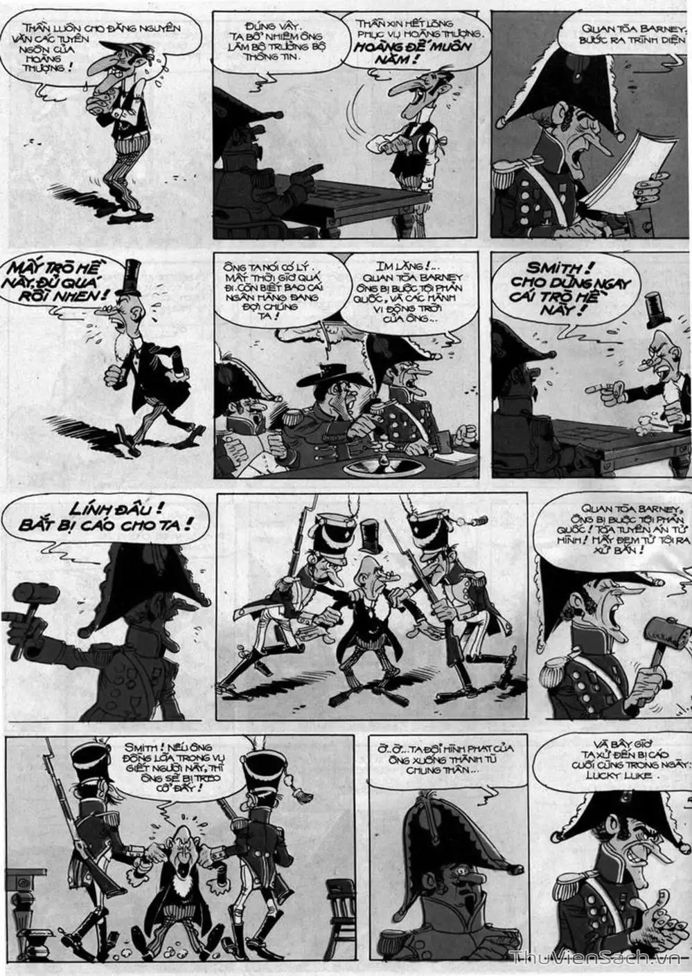 Truyện Tranh Cuộc Phiêu Lưu Kỳ Thú Của Lucky Luke trang 3