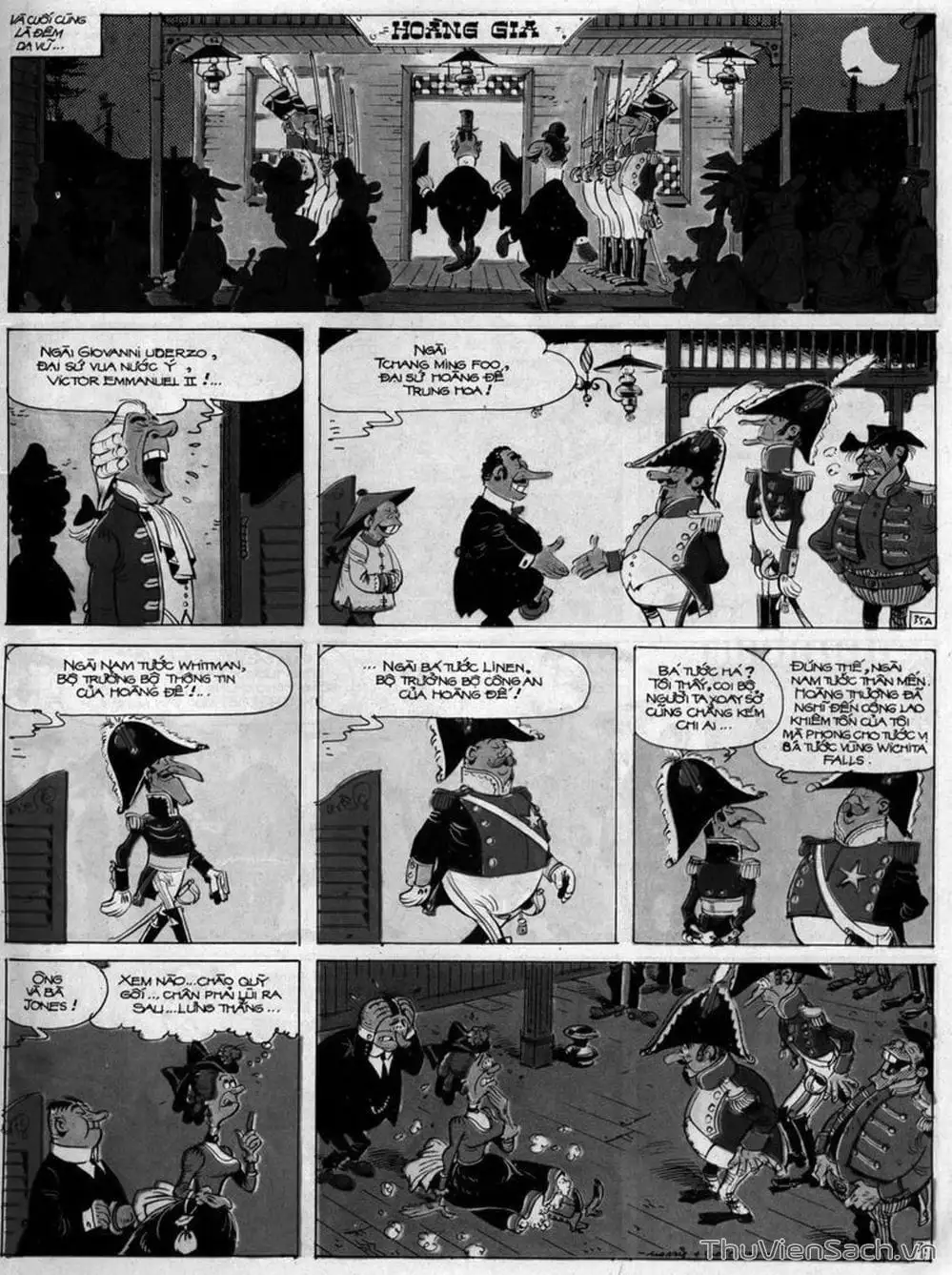 Truyện Tranh Cuộc Phiêu Lưu Kỳ Thú Của Lucky Luke trang 3