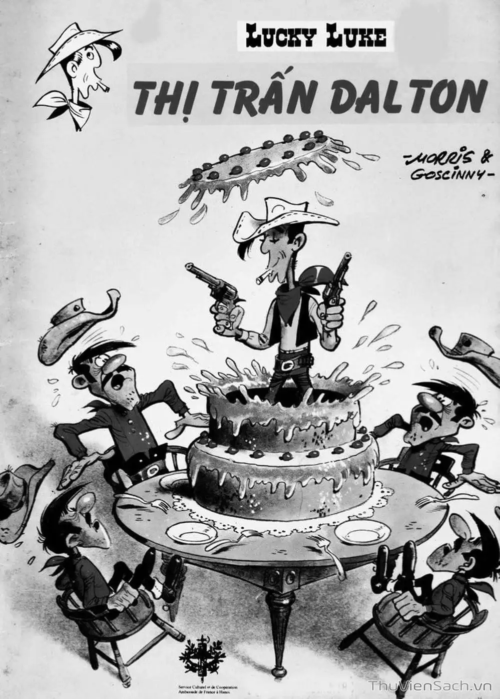 Truyện Tranh Cuộc Phiêu Lưu Kỳ Thú Của Lucky Luke trang 3