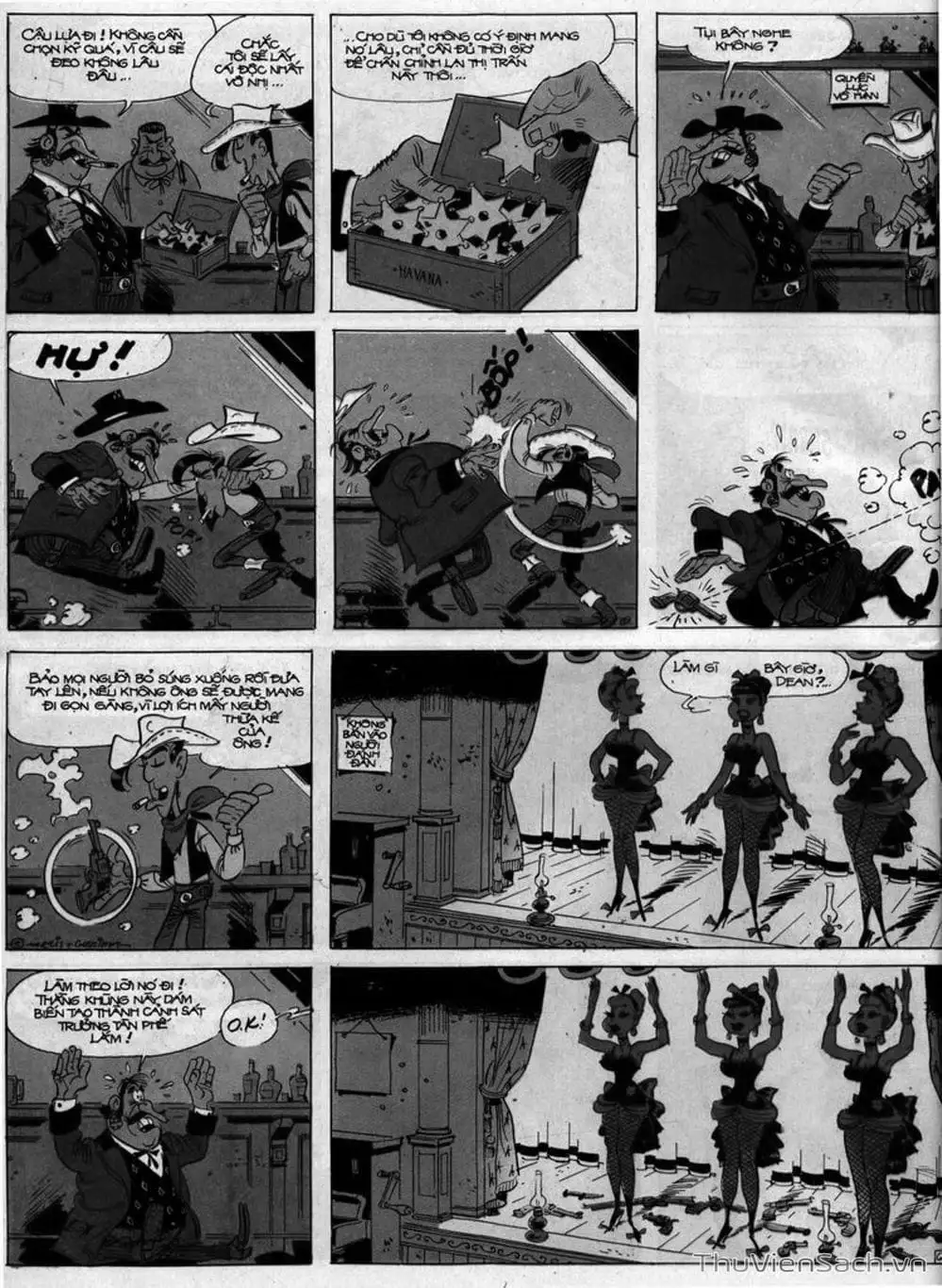 Truyện Tranh Cuộc Phiêu Lưu Kỳ Thú Của Lucky Luke trang 3