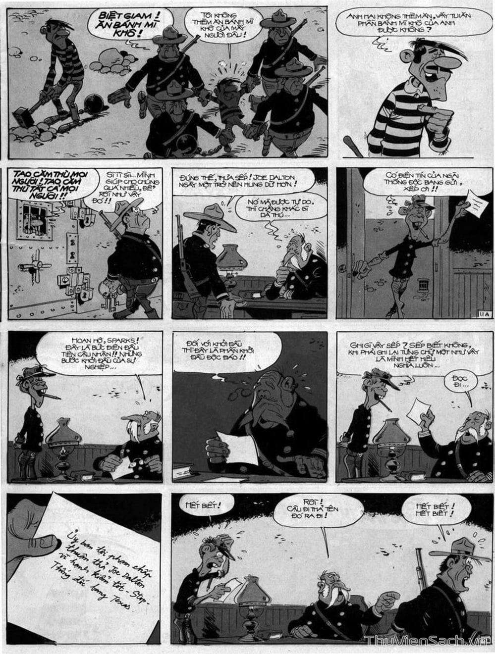 Truyện Tranh Cuộc Phiêu Lưu Kỳ Thú Của Lucky Luke trang 3