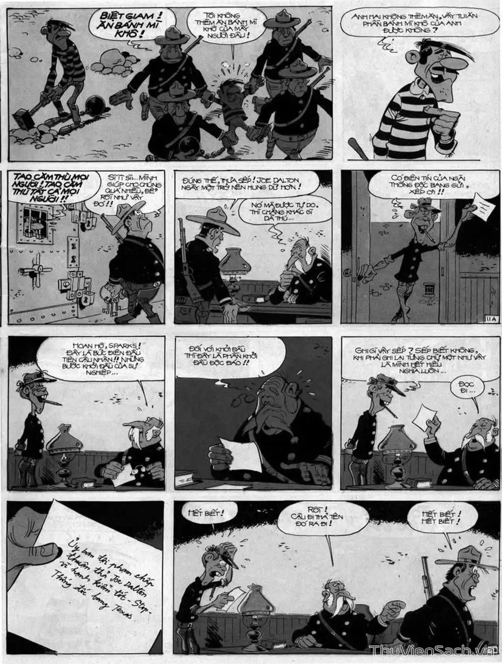 Truyện Tranh Cuộc Phiêu Lưu Kỳ Thú Của Lucky Luke trang 3