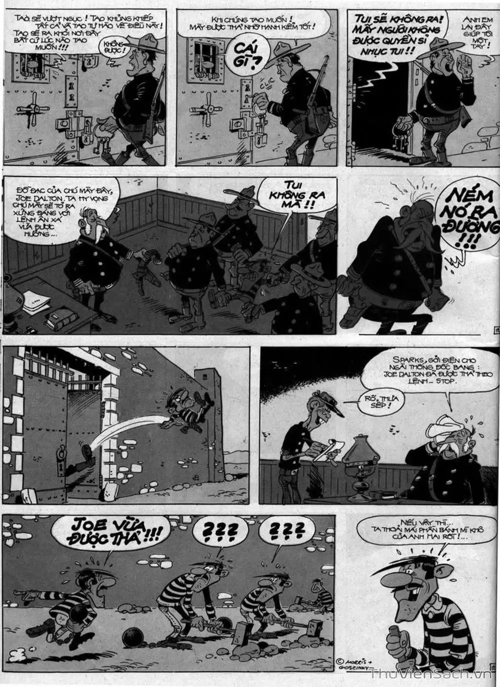 Truyện Tranh Cuộc Phiêu Lưu Kỳ Thú Của Lucky Luke trang 3