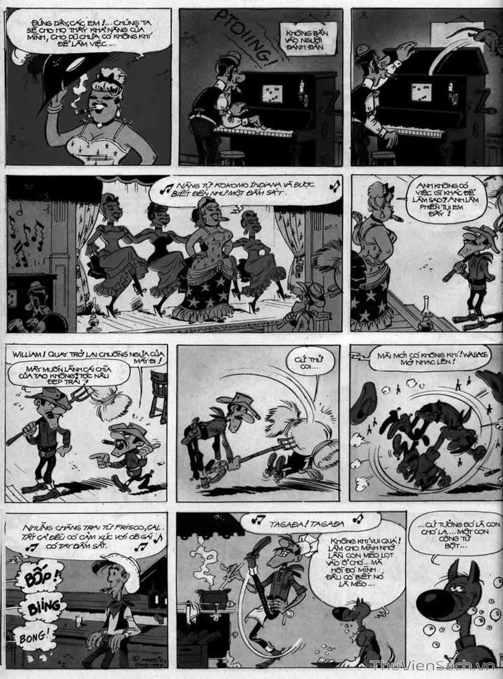 Truyện Tranh Cuộc Phiêu Lưu Kỳ Thú Của Lucky Luke trang 3