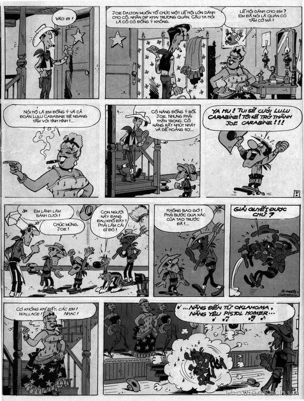 Truyện Tranh Cuộc Phiêu Lưu Kỳ Thú Của Lucky Luke trang 3