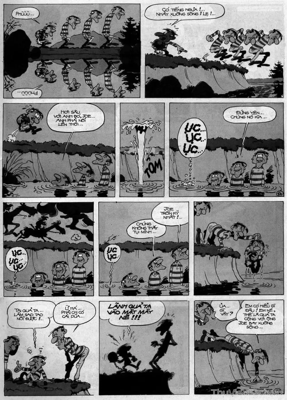 Truyện Tranh Cuộc Phiêu Lưu Kỳ Thú Của Lucky Luke trang 3