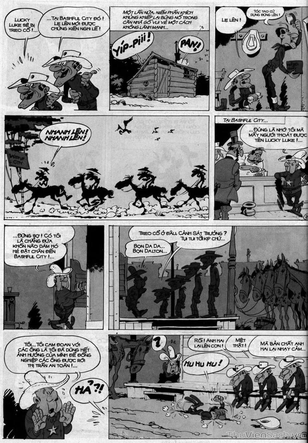 Truyện Tranh Cuộc Phiêu Lưu Kỳ Thú Của Lucky Luke trang 3