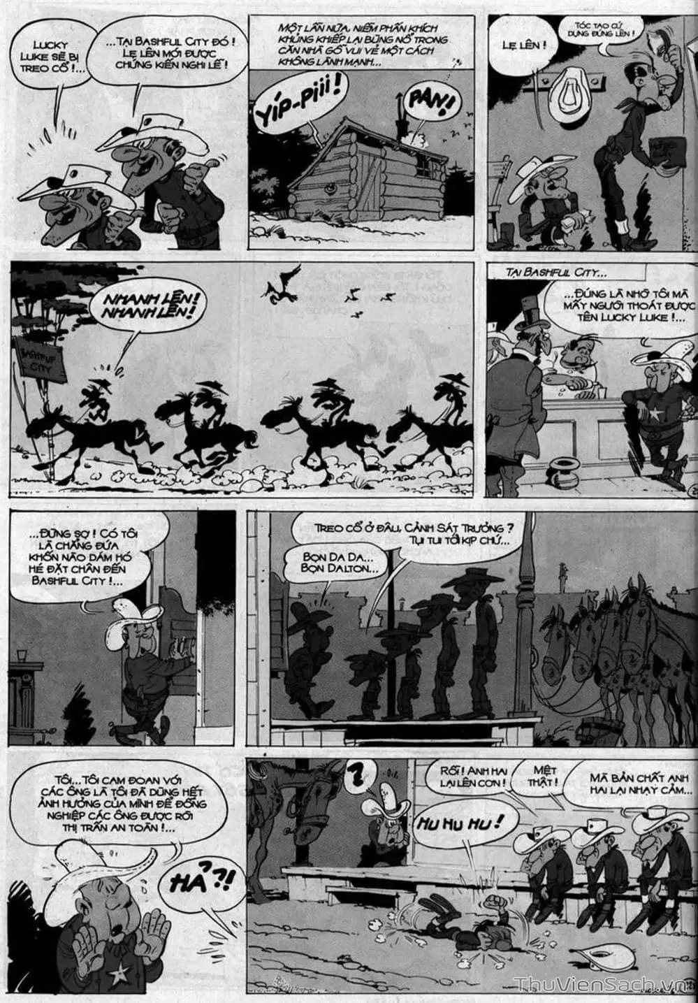 Truyện Tranh Cuộc Phiêu Lưu Kỳ Thú Của Lucky Luke trang 3