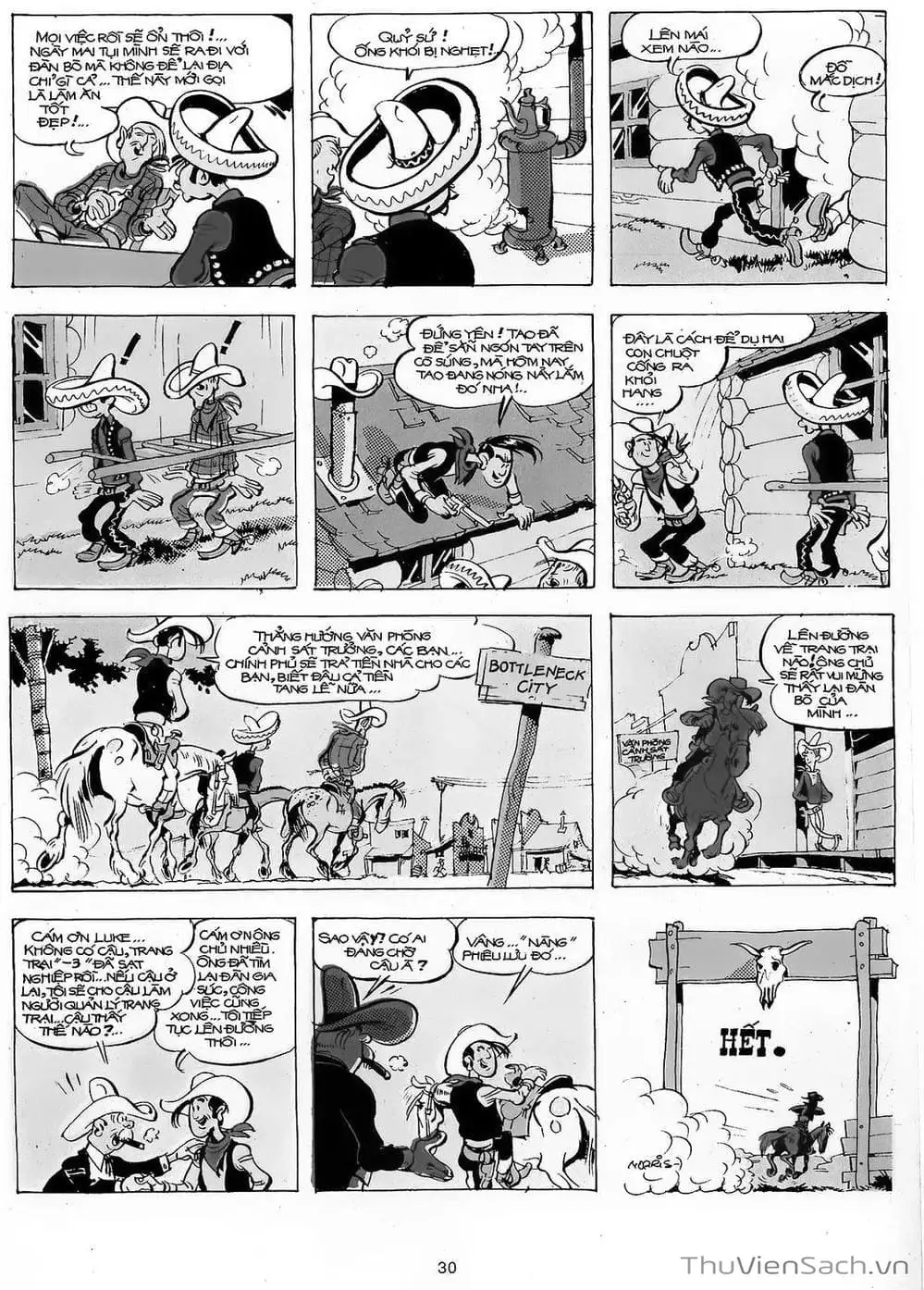 Truyện Tranh Cuộc Phiêu Lưu Kỳ Thú Của Lucky Luke trang 3