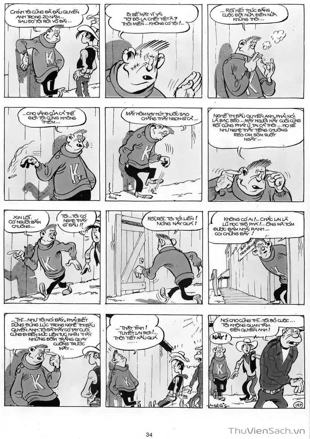 Truyện Tranh Cuộc Phiêu Lưu Kỳ Thú Của Lucky Luke trang 3