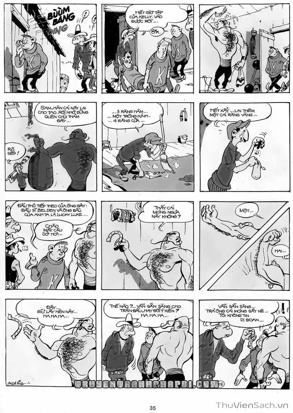 Truyện Tranh Cuộc Phiêu Lưu Kỳ Thú Của Lucky Luke trang 3