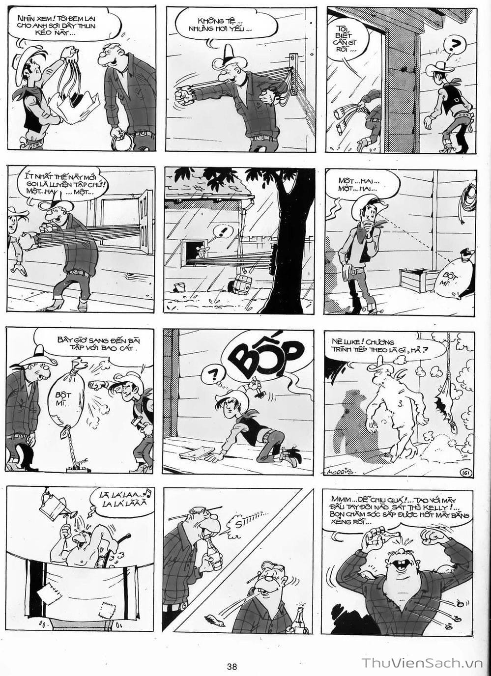 Truyện Tranh Cuộc Phiêu Lưu Kỳ Thú Của Lucky Luke trang 3