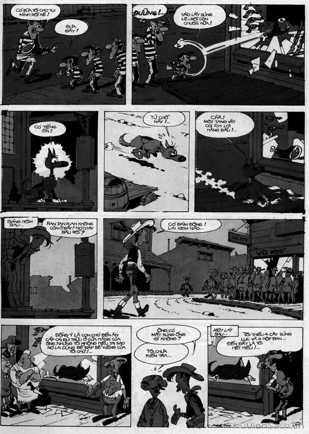 Truyện Tranh Cuộc Phiêu Lưu Kỳ Thú Của Lucky Luke trang 3