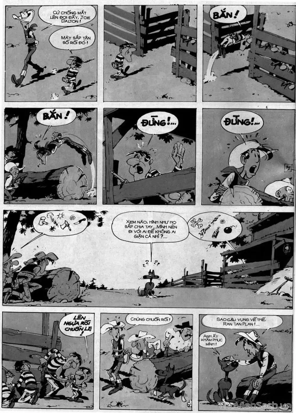 Truyện Tranh Cuộc Phiêu Lưu Kỳ Thú Của Lucky Luke trang 3