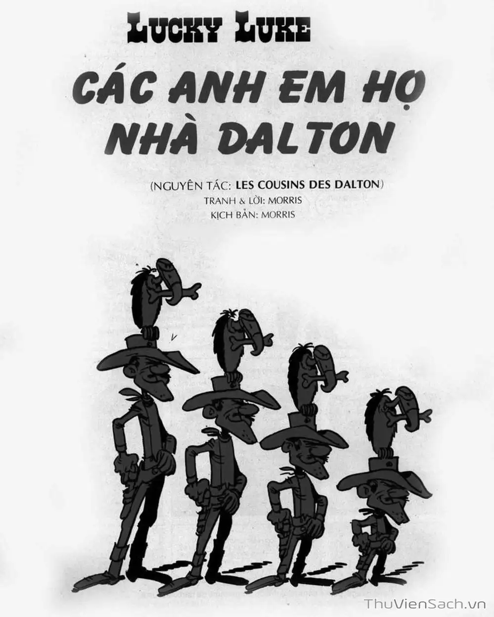 Truyện Tranh Cuộc Phiêu Lưu Kỳ Thú Của Lucky Luke trang 3