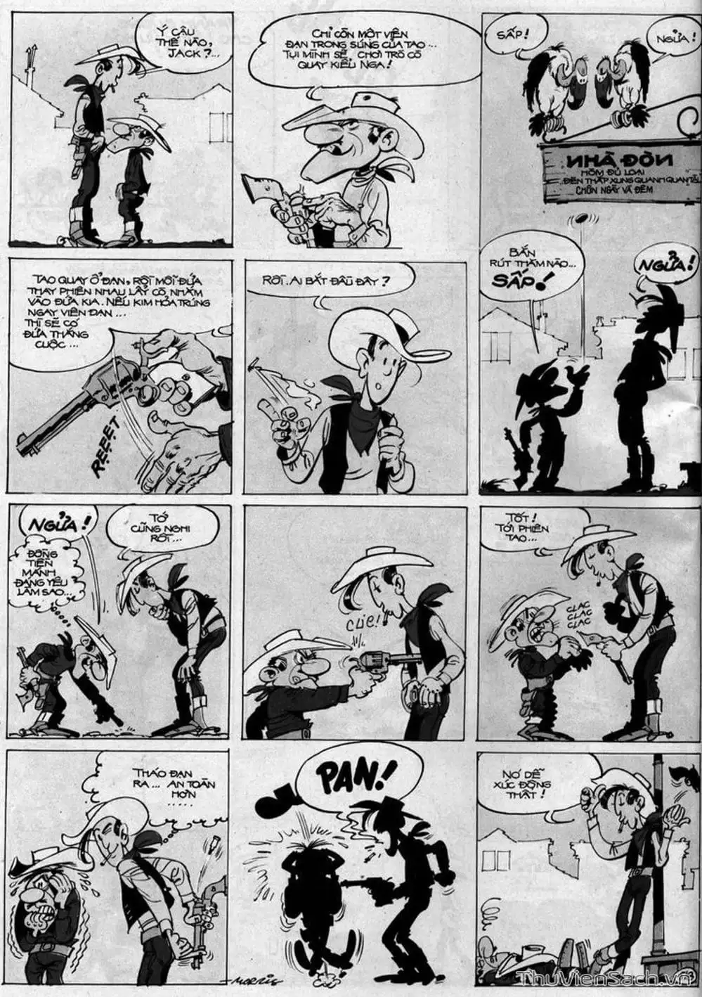 Truyện Tranh Cuộc Phiêu Lưu Kỳ Thú Của Lucky Luke trang 3