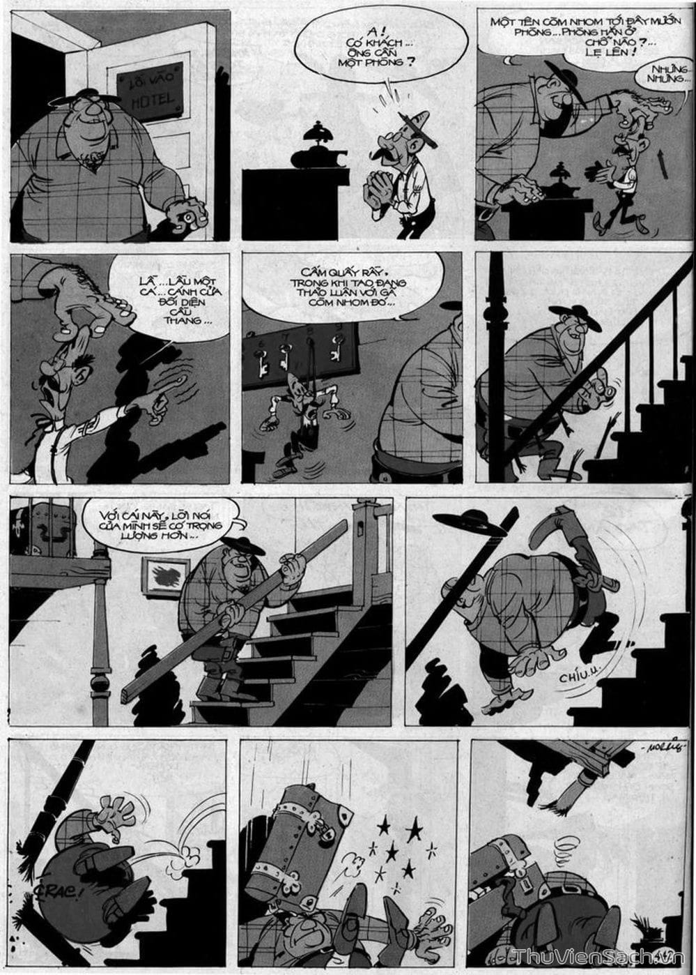 Truyện Tranh Cuộc Phiêu Lưu Kỳ Thú Của Lucky Luke trang 3