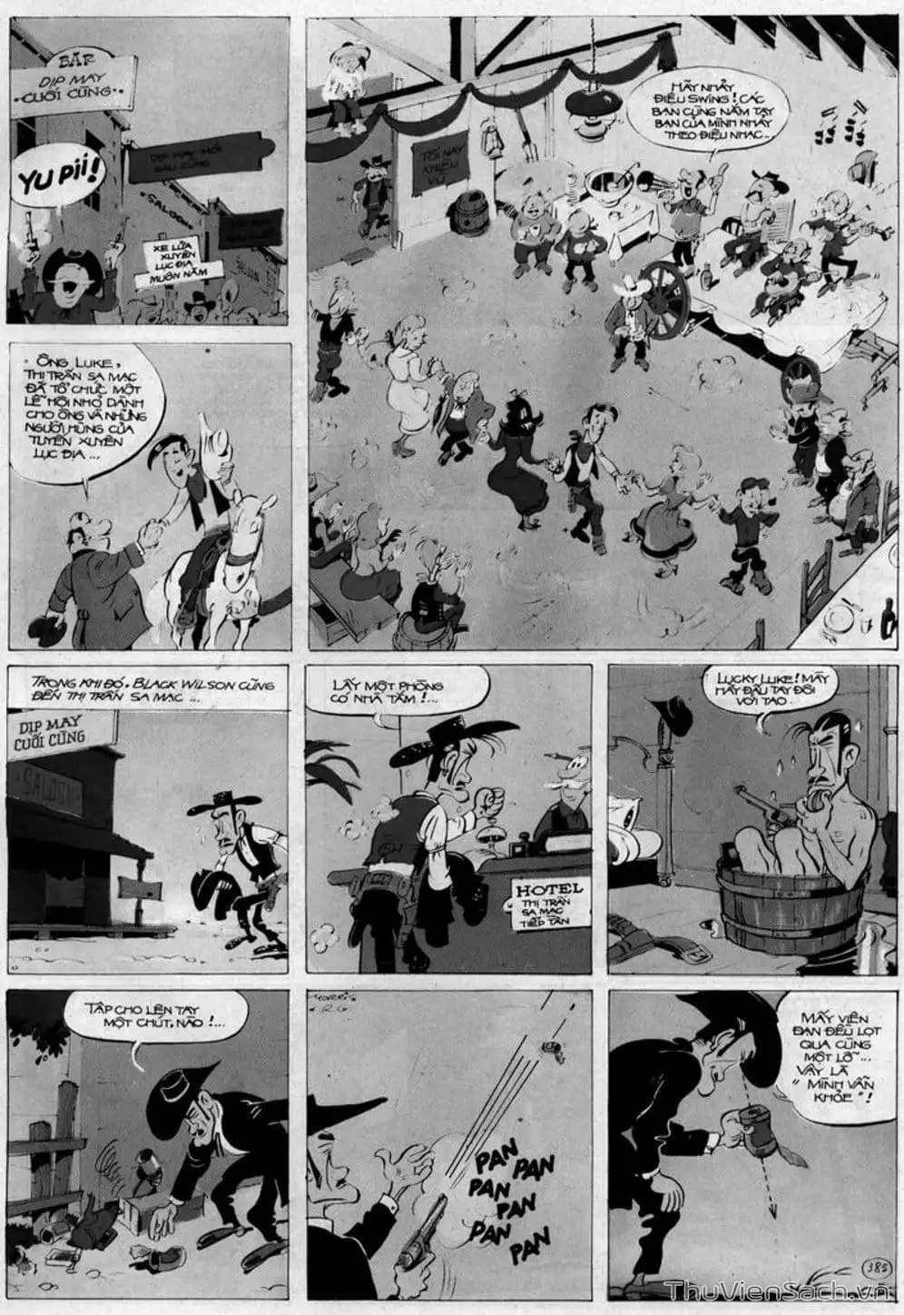 Truyện Tranh Cuộc Phiêu Lưu Kỳ Thú Của Lucky Luke trang 3