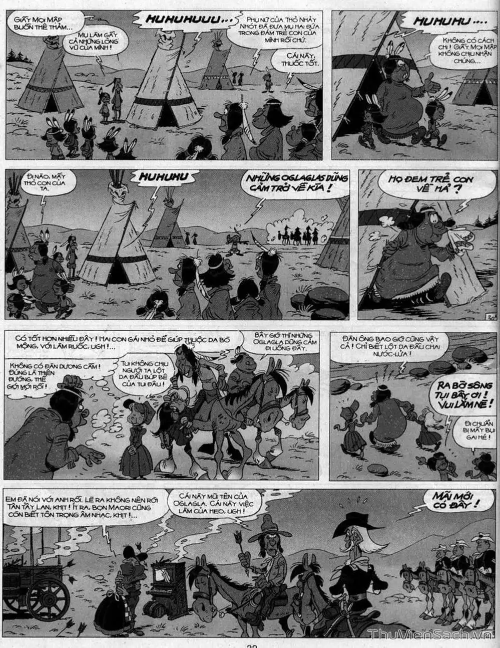 Truyện Tranh Cuộc Phiêu Lưu Kỳ Thú Của Lucky Luke trang 3