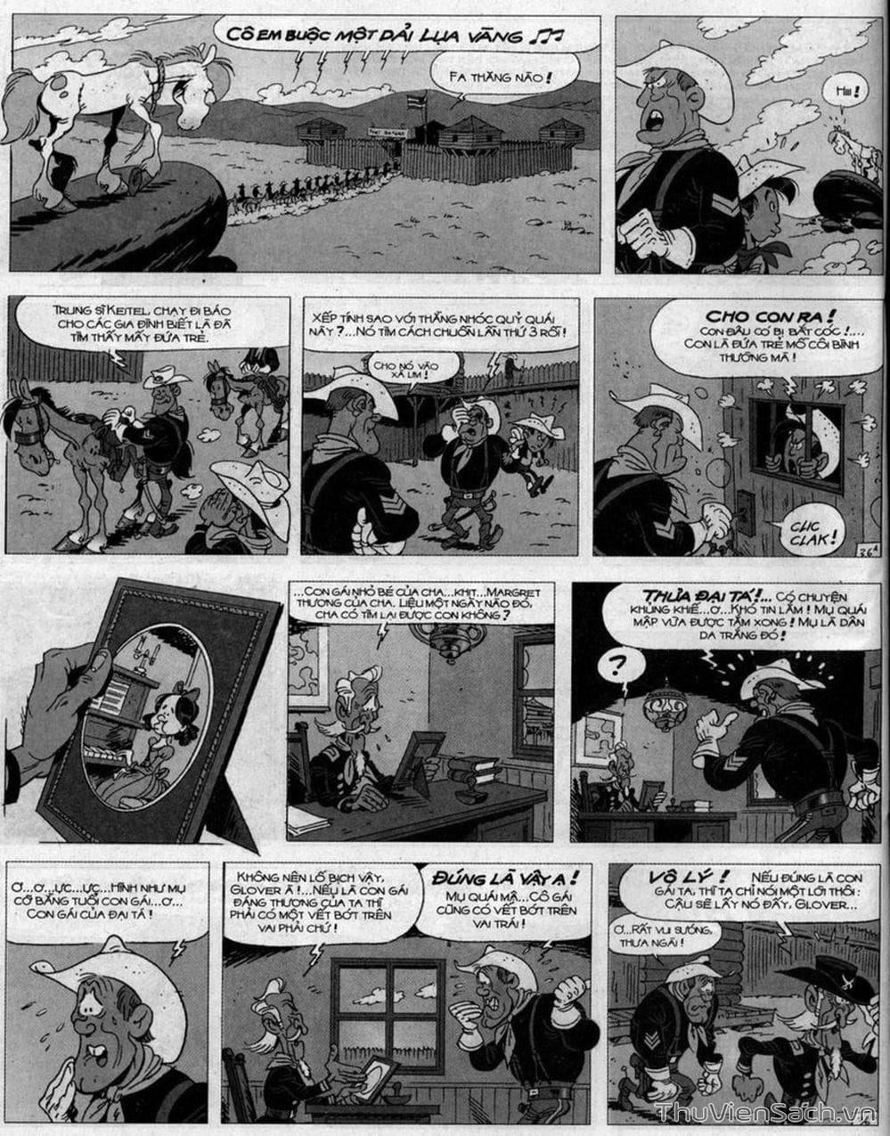 Truyện Tranh Cuộc Phiêu Lưu Kỳ Thú Của Lucky Luke trang 3