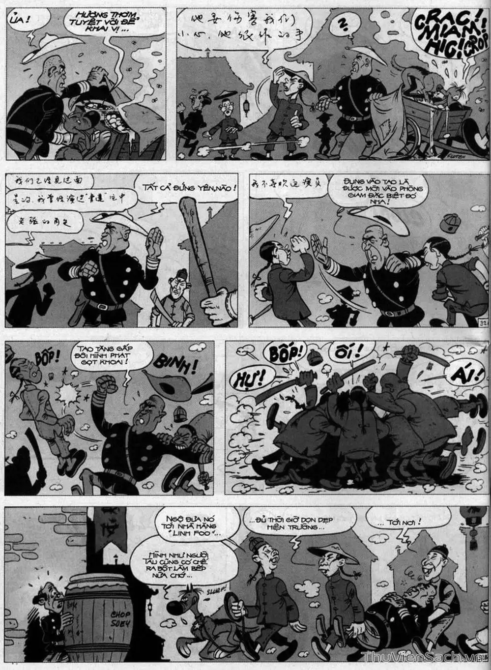 Truyện Tranh Cuộc Phiêu Lưu Kỳ Thú Của Lucky Luke trang 3