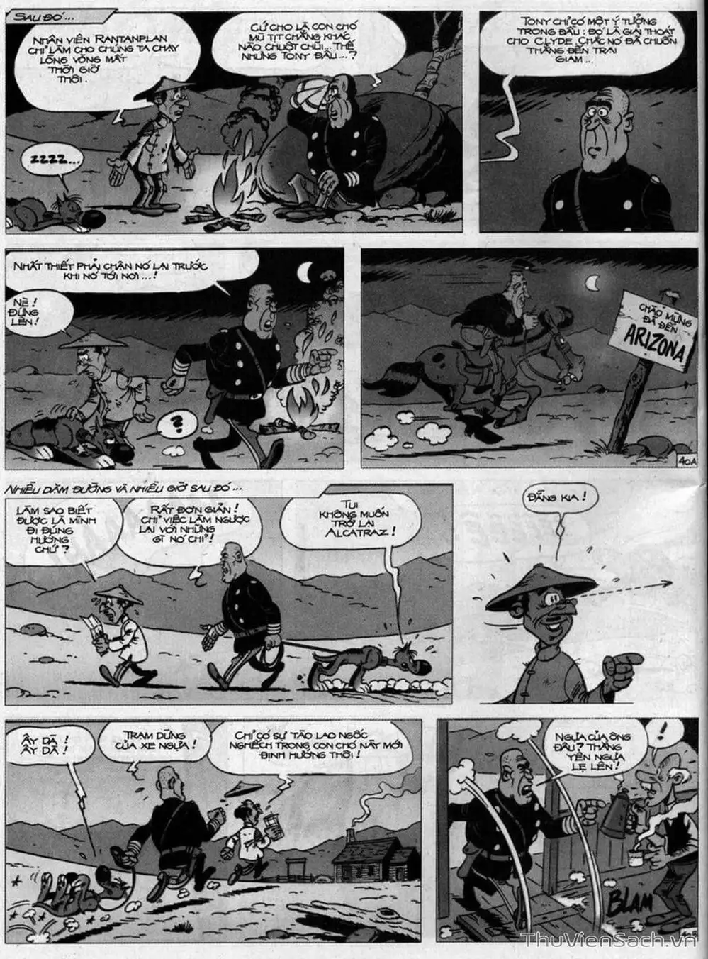 Truyện Tranh Cuộc Phiêu Lưu Kỳ Thú Của Lucky Luke trang 3