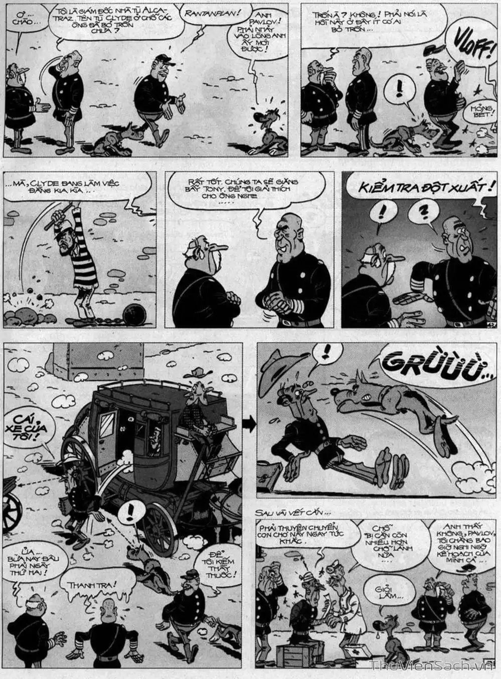 Truyện Tranh Cuộc Phiêu Lưu Kỳ Thú Của Lucky Luke trang 3