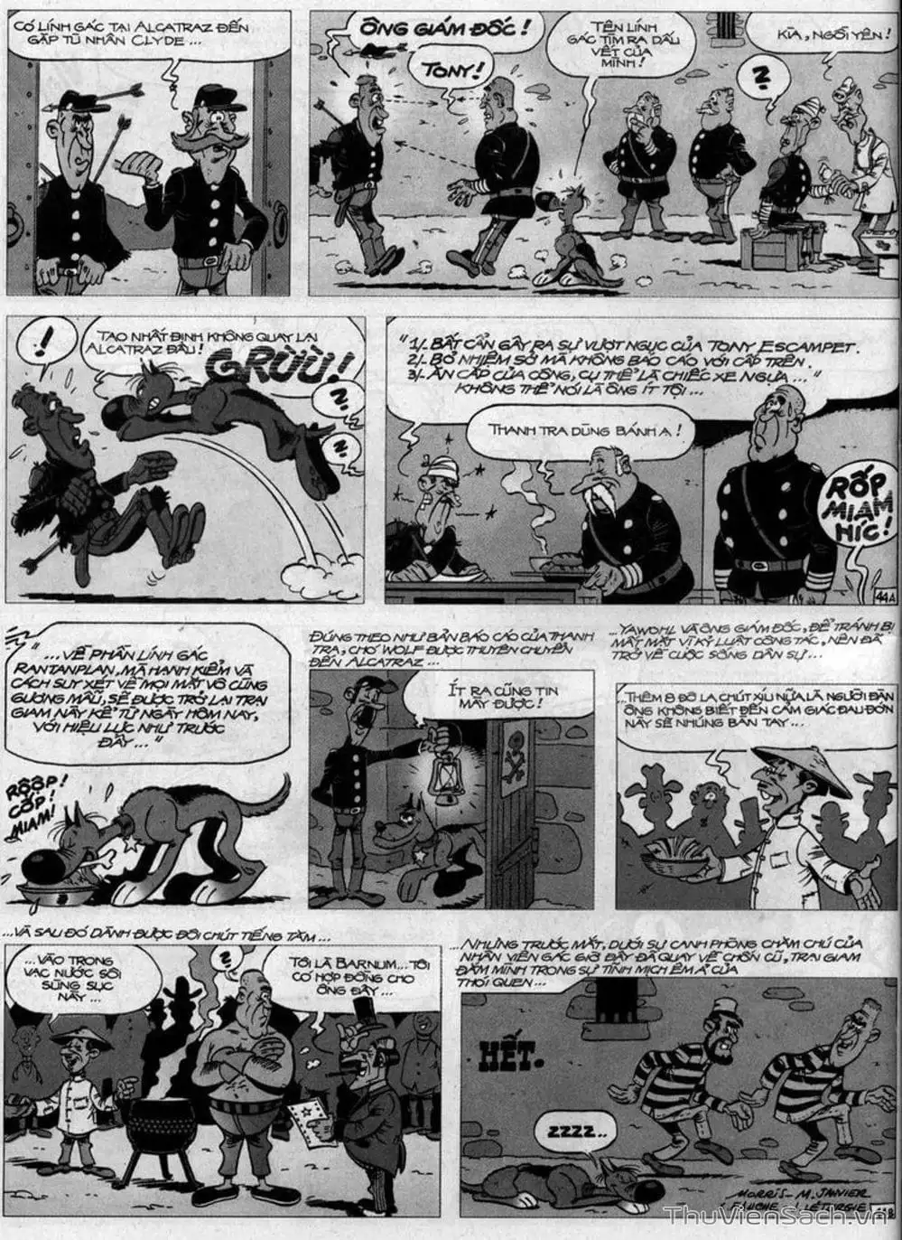Truyện Tranh Cuộc Phiêu Lưu Kỳ Thú Của Lucky Luke trang 3