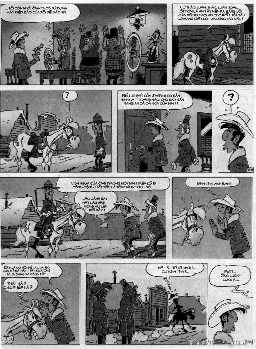 Truyện Tranh Cuộc Phiêu Lưu Kỳ Thú Của Lucky Luke trang 3