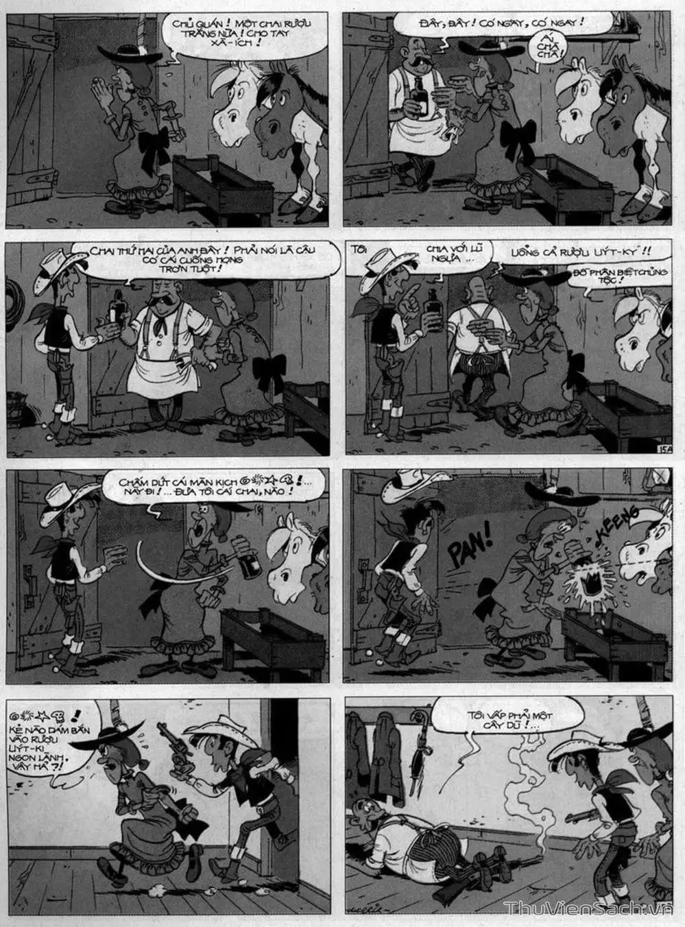 Truyện Tranh Cuộc Phiêu Lưu Kỳ Thú Của Lucky Luke trang 3