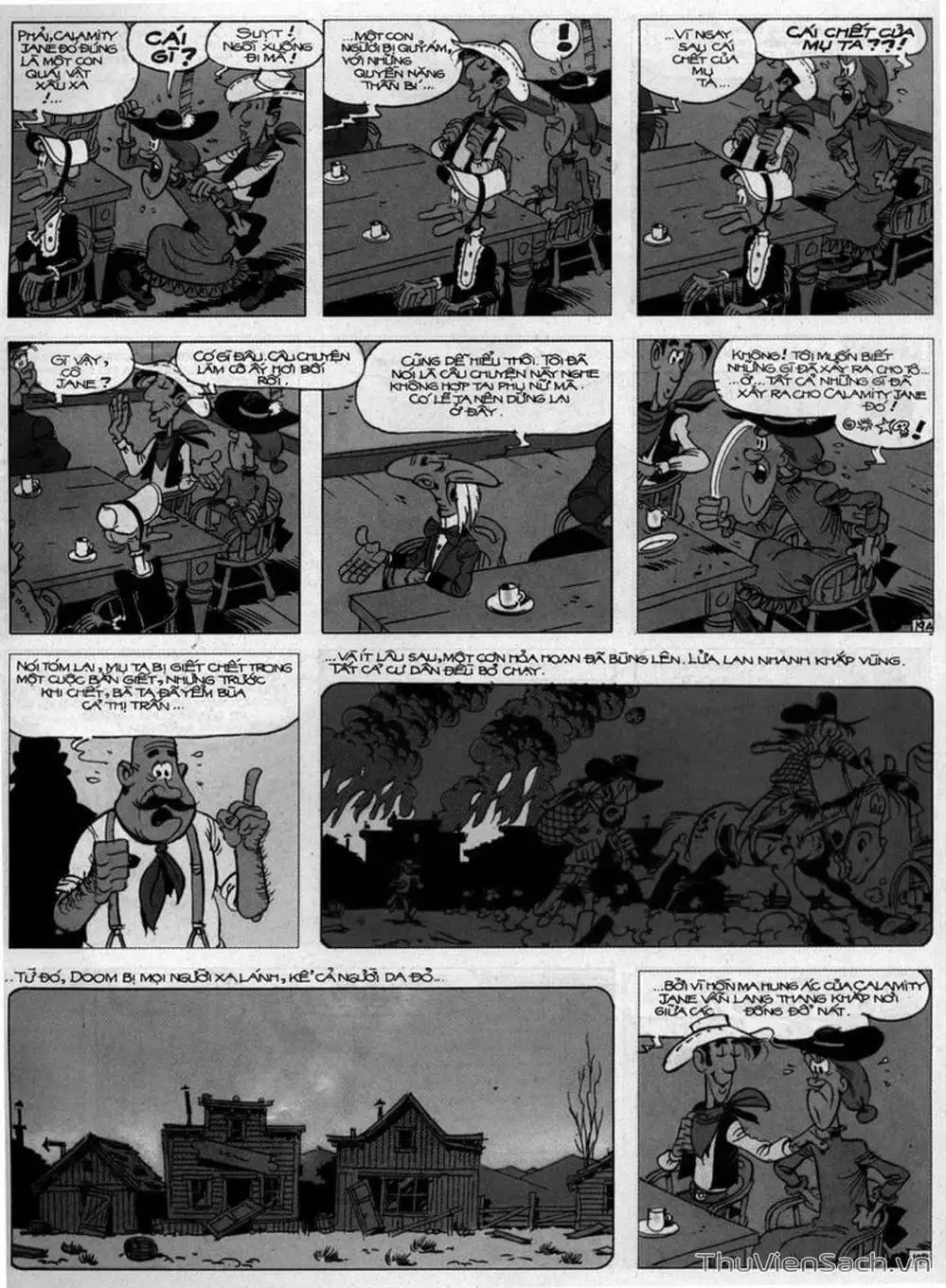 Truyện Tranh Cuộc Phiêu Lưu Kỳ Thú Của Lucky Luke trang 3