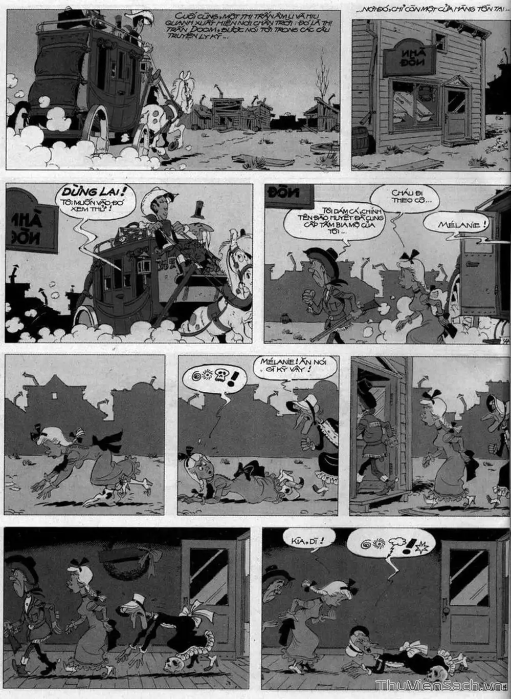 Truyện Tranh Cuộc Phiêu Lưu Kỳ Thú Của Lucky Luke trang 3