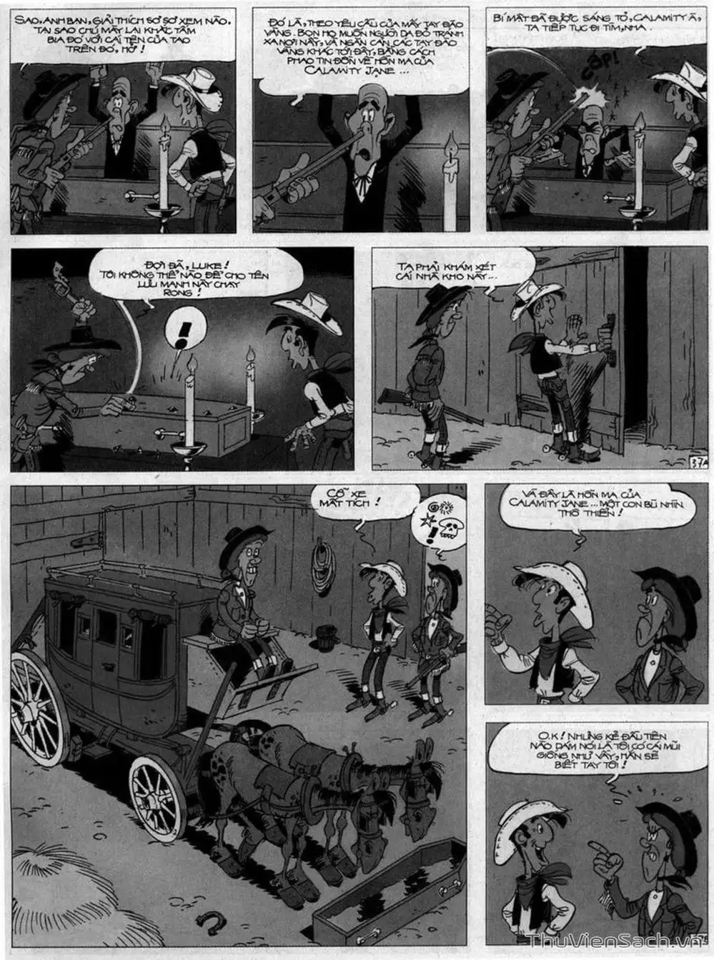 Truyện Tranh Cuộc Phiêu Lưu Kỳ Thú Của Lucky Luke trang 3
