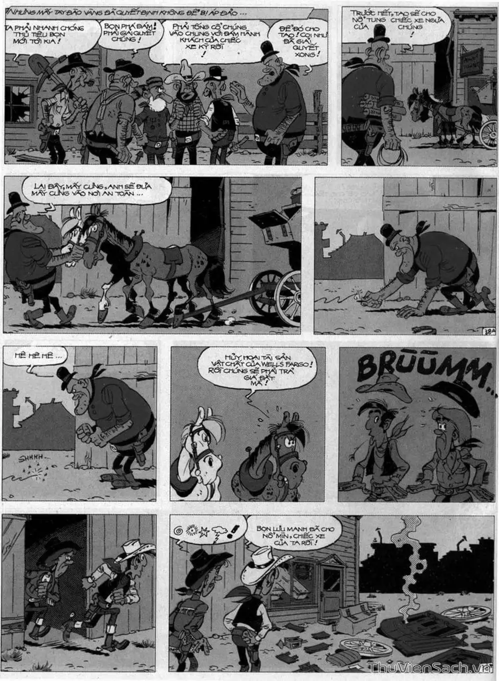 Truyện Tranh Cuộc Phiêu Lưu Kỳ Thú Của Lucky Luke trang 3