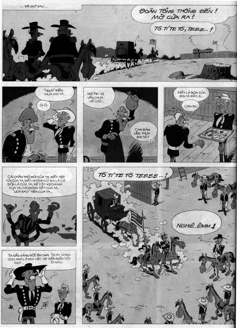 Truyện Tranh Cuộc Phiêu Lưu Kỳ Thú Của Lucky Luke trang 3
