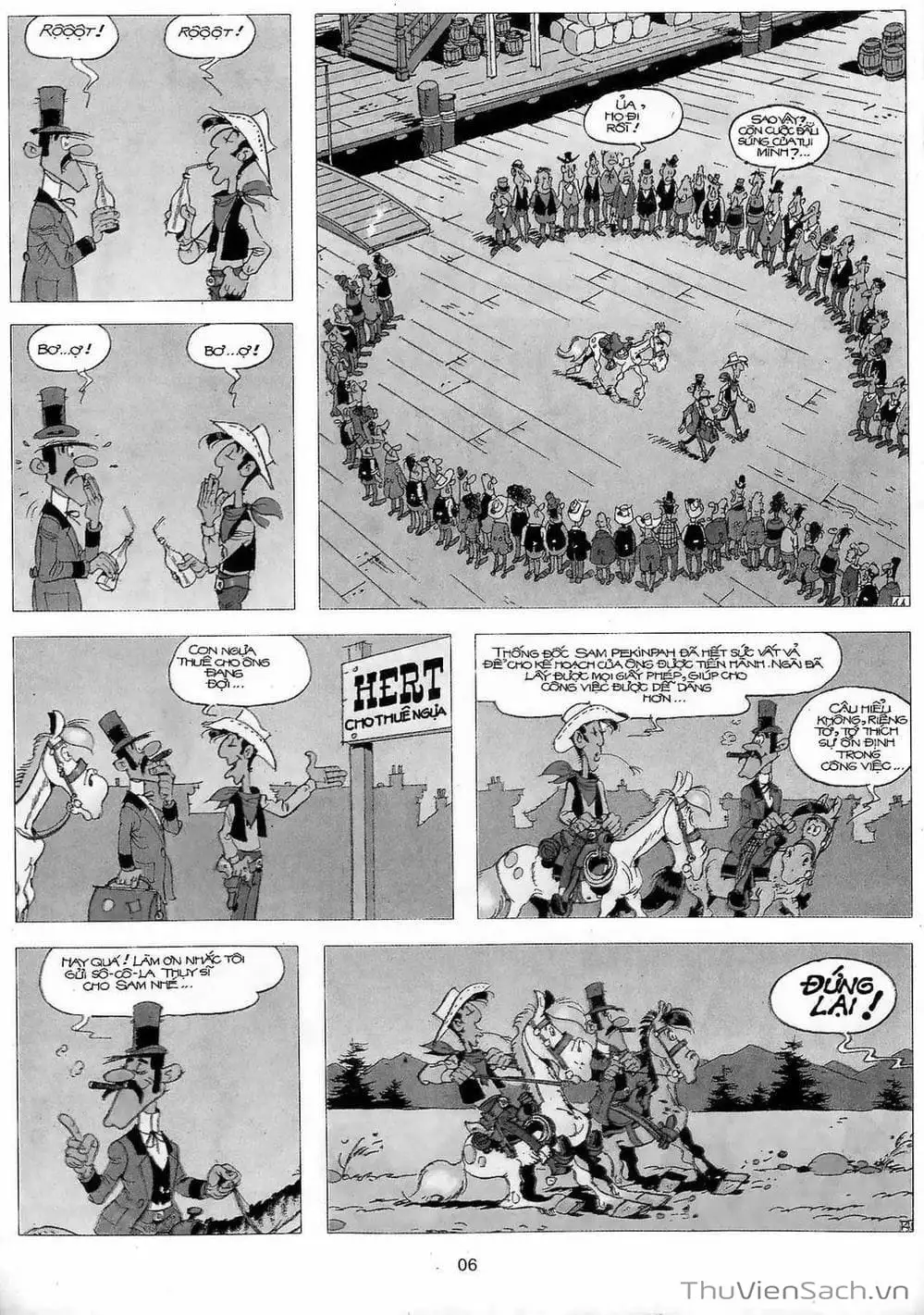 Truyện Tranh Cuộc Phiêu Lưu Kỳ Thú Của Lucky Luke trang 3