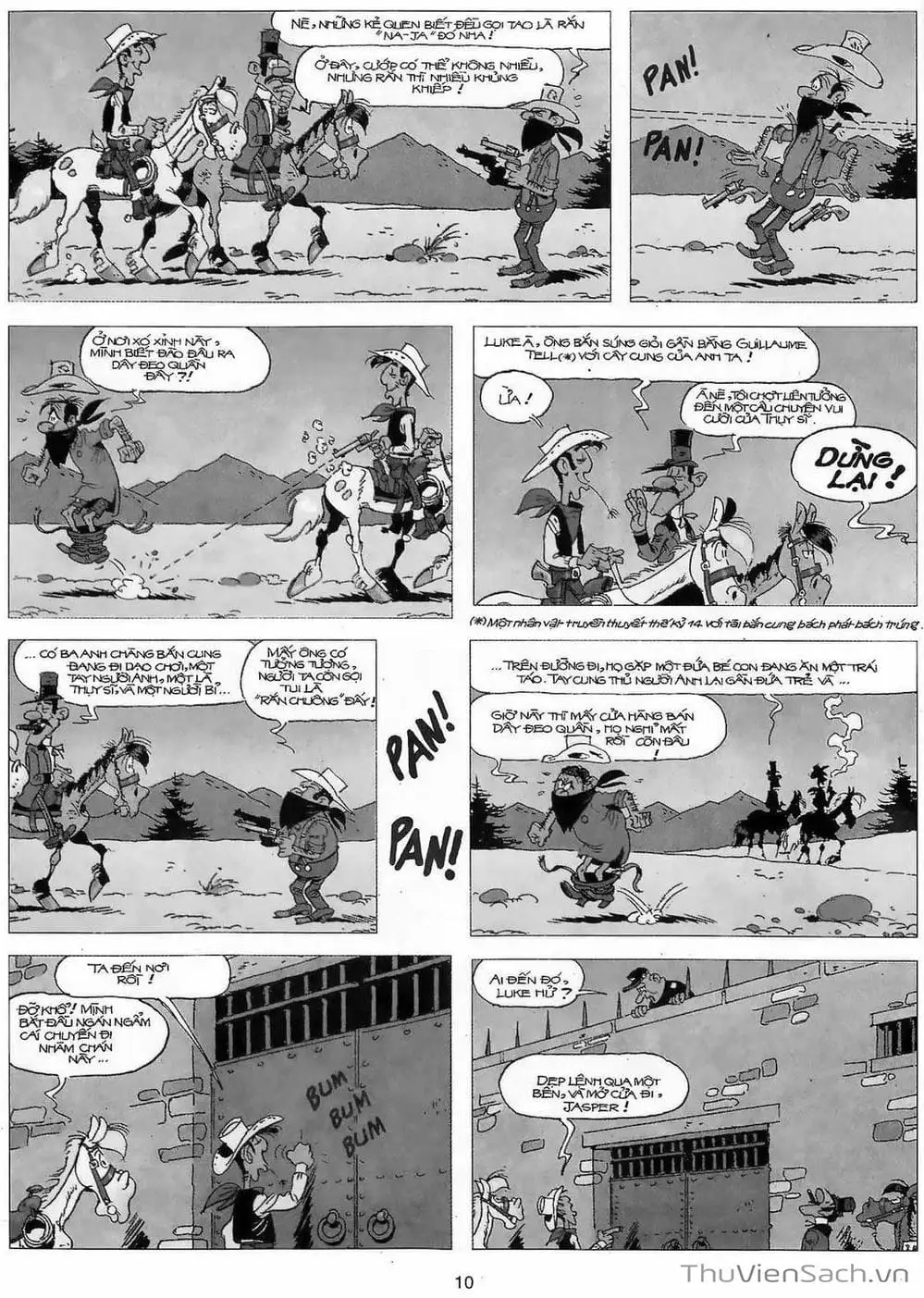 Truyện Tranh Cuộc Phiêu Lưu Kỳ Thú Của Lucky Luke trang 3