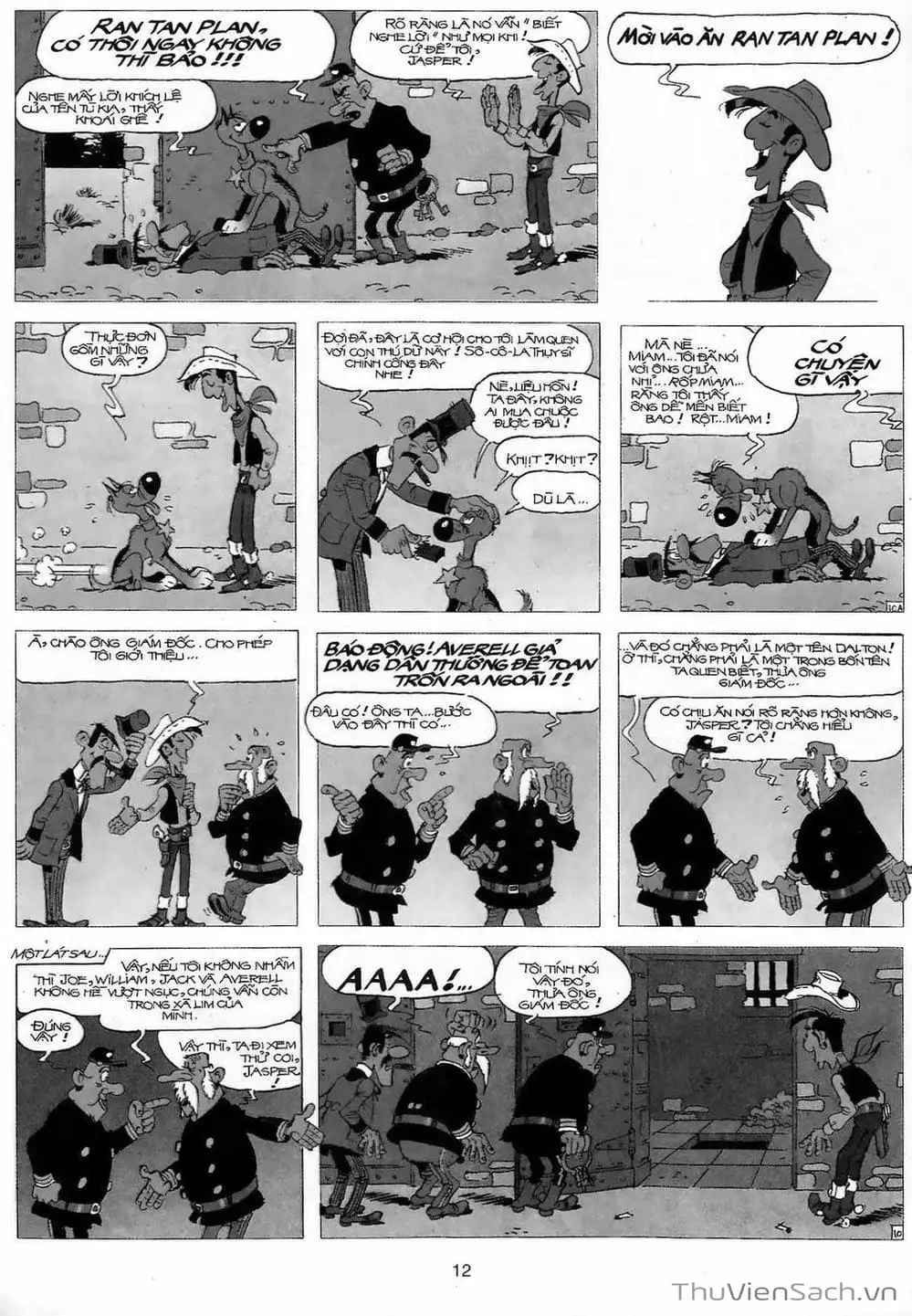 Truyện Tranh Cuộc Phiêu Lưu Kỳ Thú Của Lucky Luke trang 3