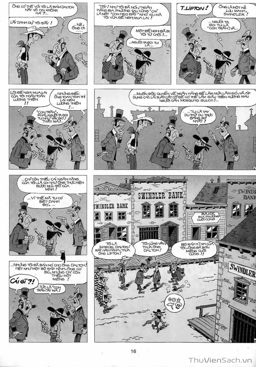 Truyện Tranh Cuộc Phiêu Lưu Kỳ Thú Của Lucky Luke trang 3