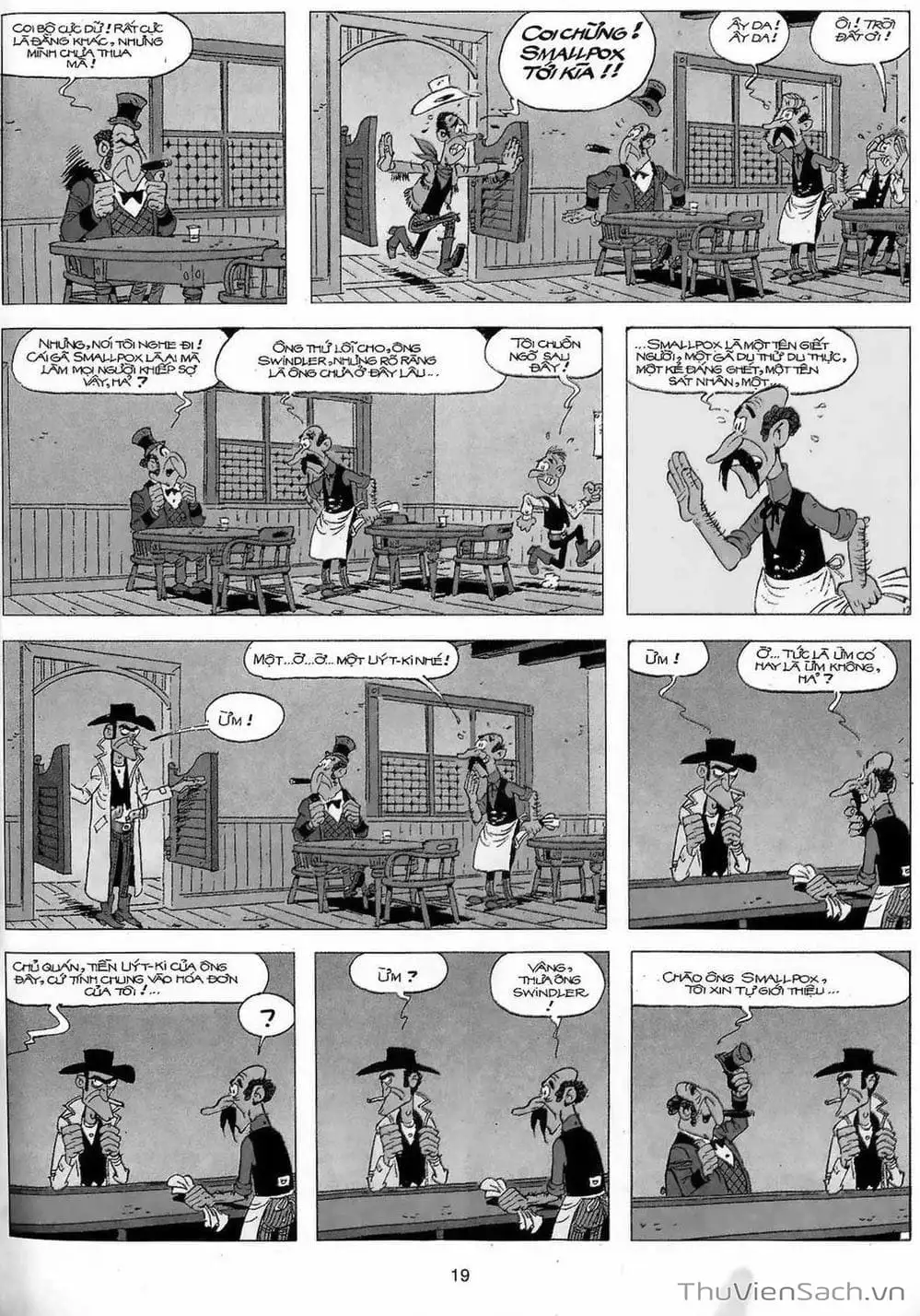 Truyện Tranh Cuộc Phiêu Lưu Kỳ Thú Của Lucky Luke trang 3