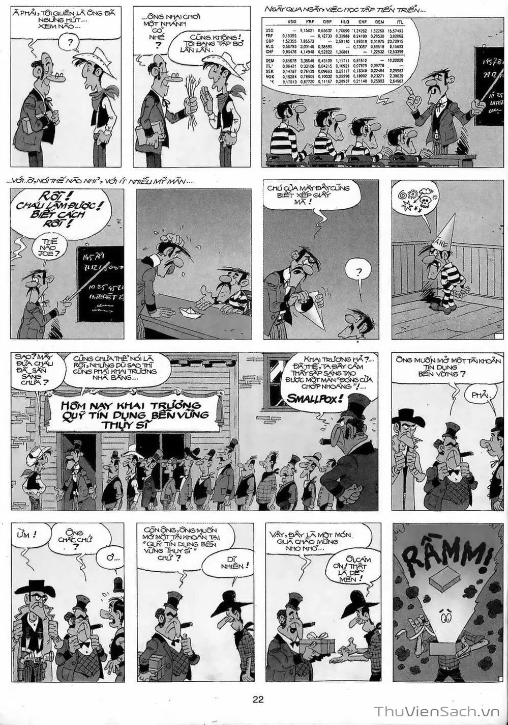 Truyện Tranh Cuộc Phiêu Lưu Kỳ Thú Của Lucky Luke trang 3