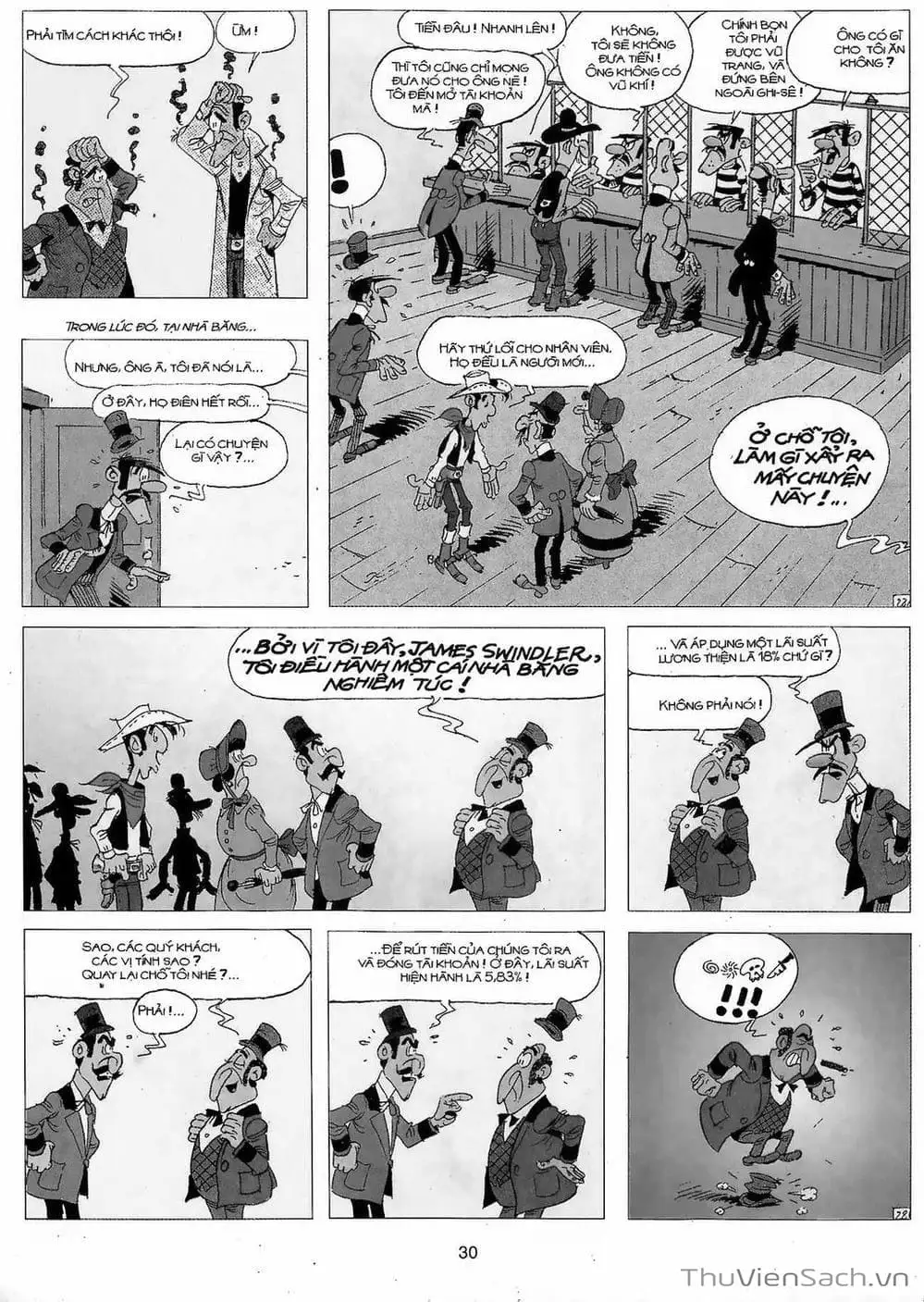 Truyện Tranh Cuộc Phiêu Lưu Kỳ Thú Của Lucky Luke trang 3